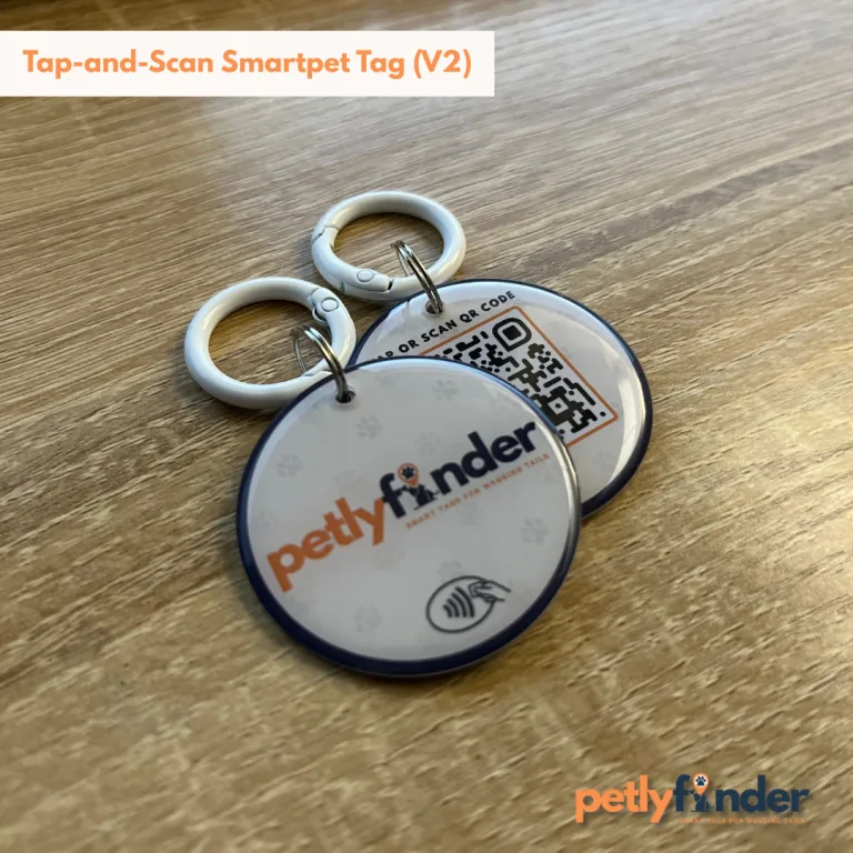 PVC Key Smartpet Tag V2